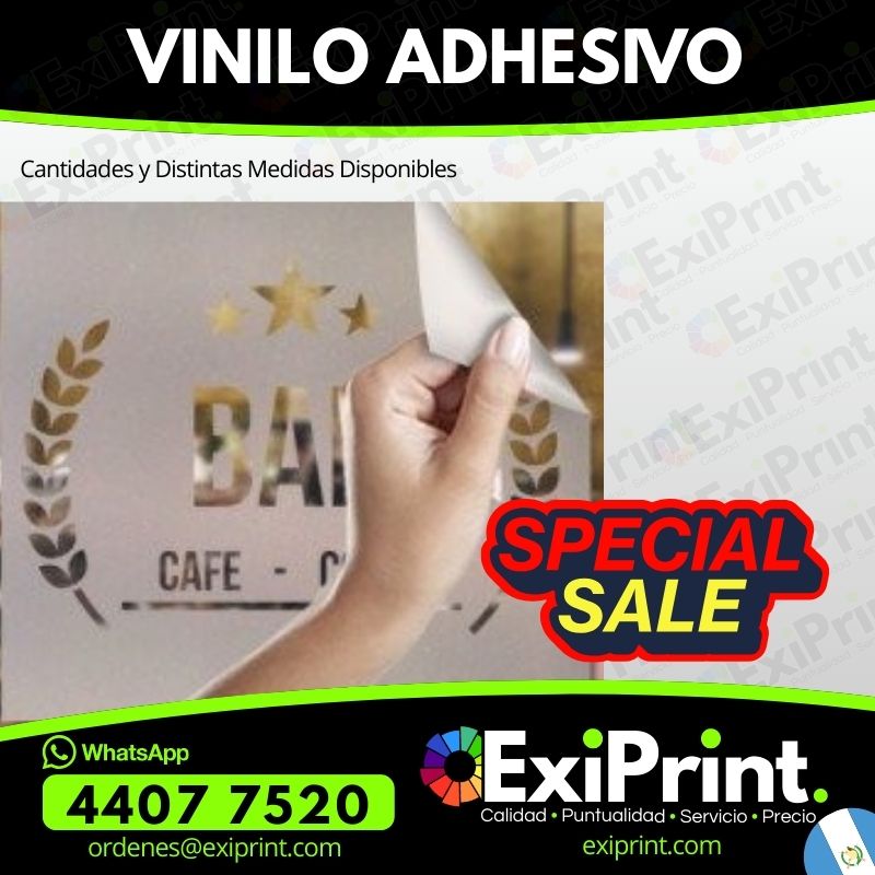 Oferta Vinilo Adhesivo
